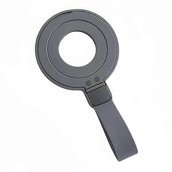 Magnetiskt Ställ Kompatibelt med MagSafe Metall Telefon Grepp Ringhållare med Fingerrem Multicolor Style E
