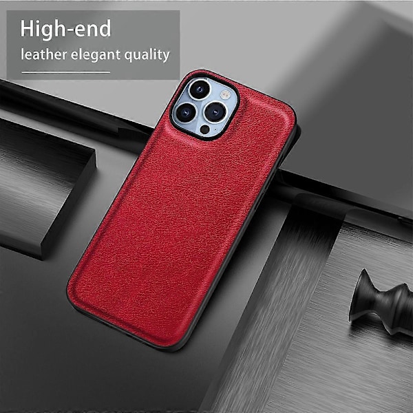 iPhone 15 Pro pudotussuojattu puhelinkotelo Retro PU-nahkapäällysteinen TPU+PC-takakansi Multicolor Style C
