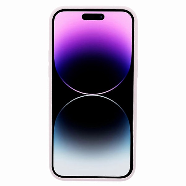 Til iPhone 14 Pro Silikone+PC Slim Cover Kompatibelt med MagSafe Logo Visning Stødsikkert Telefoncover Multicolor Style D