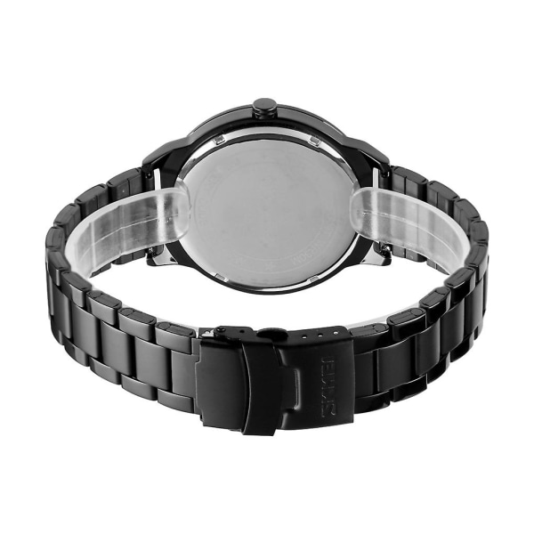 Skmei 9210 3d Surface Waterproof Quartz Watch Silver Blue Black