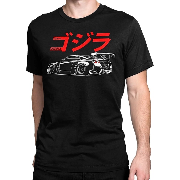 Gtr R35 T-shirt i japansk stil S