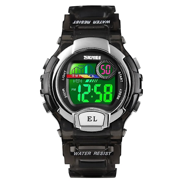 Skmei 1450 Dam 50m Vattentät Sport Digital Watch Svart Black
