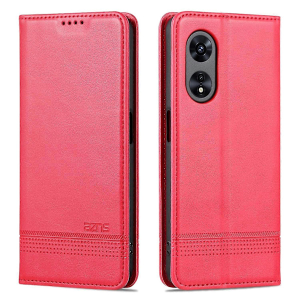 AZNS För Oppo A58 5G/A58x 5G/A78 5G Anti-Repor Läder Telefonfodral Ställ Plånbok Magnetiskt Flipskydd Multicolor Style E