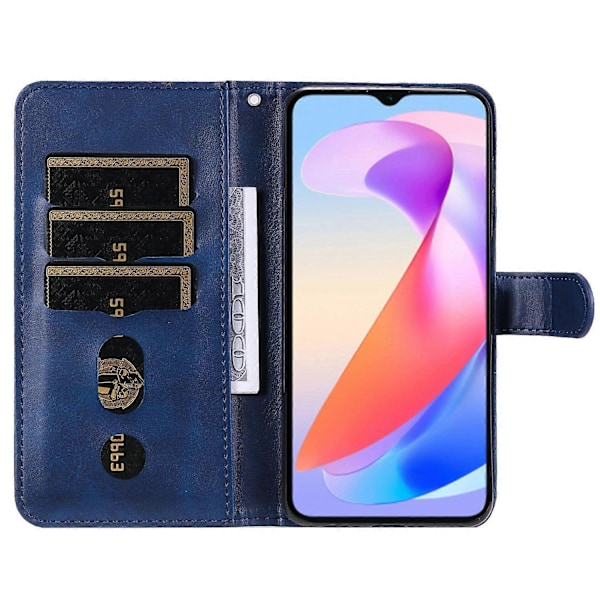 Honor X6a 4G -kotelo, ohut puhelinkuori, jalustatoiminto, lompakkokotelo Multicolor Style C