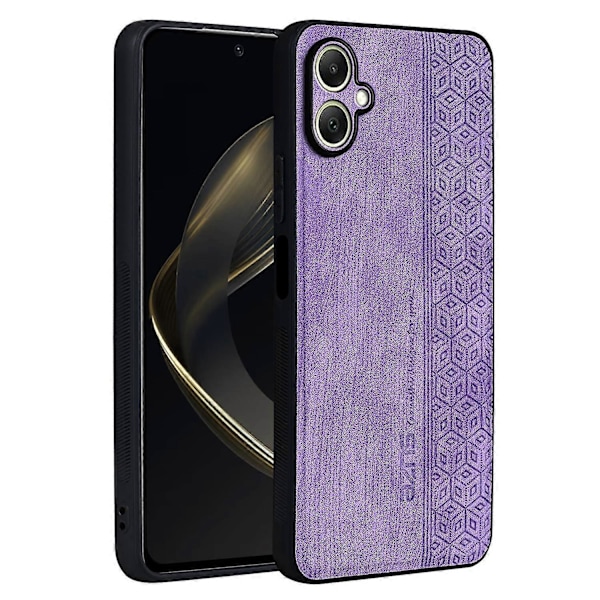 AZNS Fodral för Samsung Galaxy A06 Skyddande PU Läder Täckt TPU Telefonskal - Grön Multicolor Purple