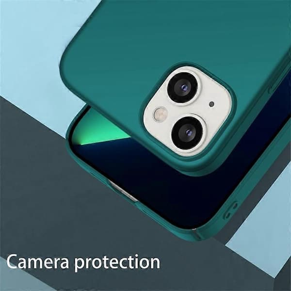 Stødsikkert PC-cover i ensfarvet til iPhone 15 Plus Multicolor Style B