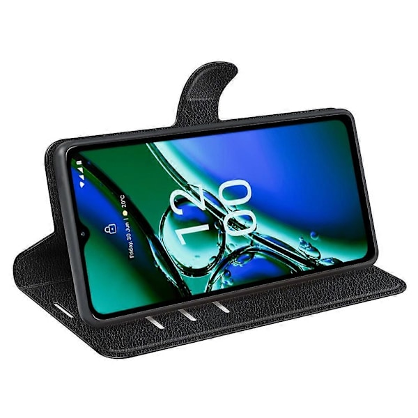 Til Nokia G42 Litchi Tekstur Telefon Stand Cover PU Læderpung Anti-ridse Etui Multicolor Style A