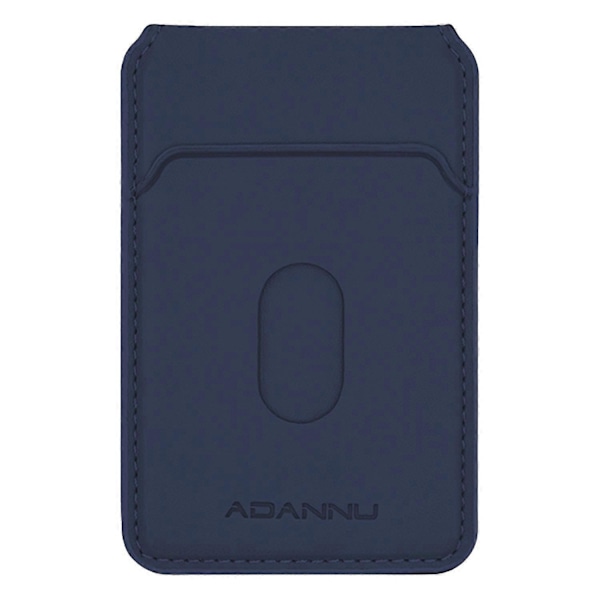 Type G ADANNU AD365 Magnetisk Kortpung Stativ PU Læder 4 Kort Holder Kompatibel med MagSafe Multicolor Style E