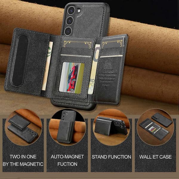 Puhelinkotelo Galaxy S23:lle Multicolor Black