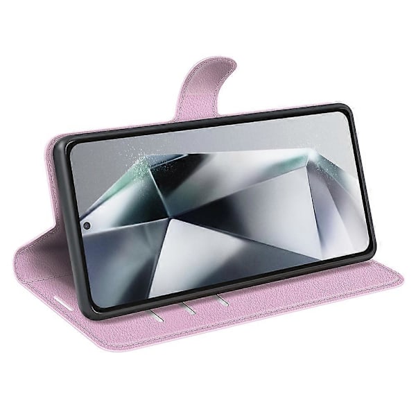 Til Samsung Galaxy S25 Ultra Case Litchi Tekstur Stødsikker Læder Wallet Telefon Cover Multicolor Style B