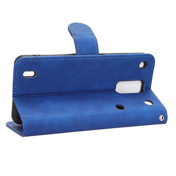 PU-læder telefoncover med pung til ZTE Blade A32 - Hudvenlig overflade, stativ og telefonbeskyttelse Multicolor Style B