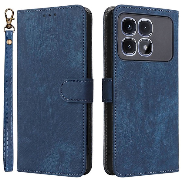 För Xiaomi Redmi K70 Ultra Fodral RFID-blockerande PU Läder Plånboksfodral Multicolor Style E
