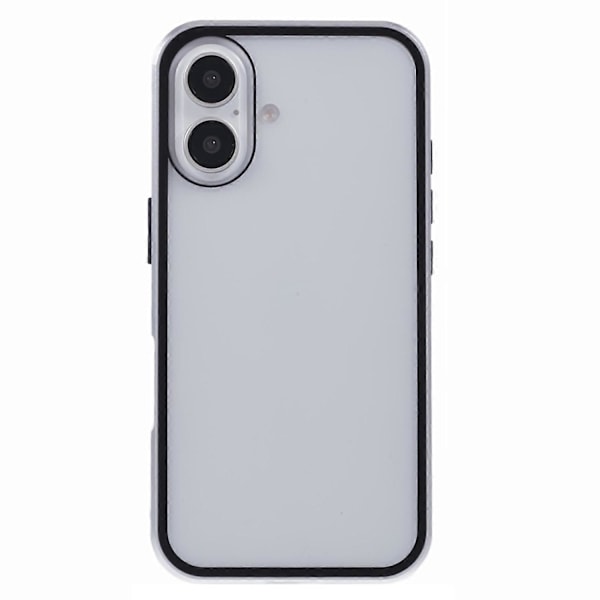 iPhone 16 Plus -puhelimelle tarkoitettu Anti-Spy -kotelo, magneettinen metallikehys + kaksipuolinen karkaistu lasinen puhelinkuori - Vihreä Multicolor Silver