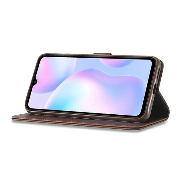LC.IMEEKE Wallet Stand Læder Shell Telefon Cover Case til Samsung Galaxy A02/M02 (EU Version) Multicolor Style E