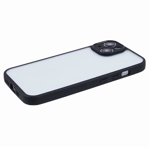 For  tiPhone 15 Klar Deksel Fallbestandig TPU+PC Telefon Shell