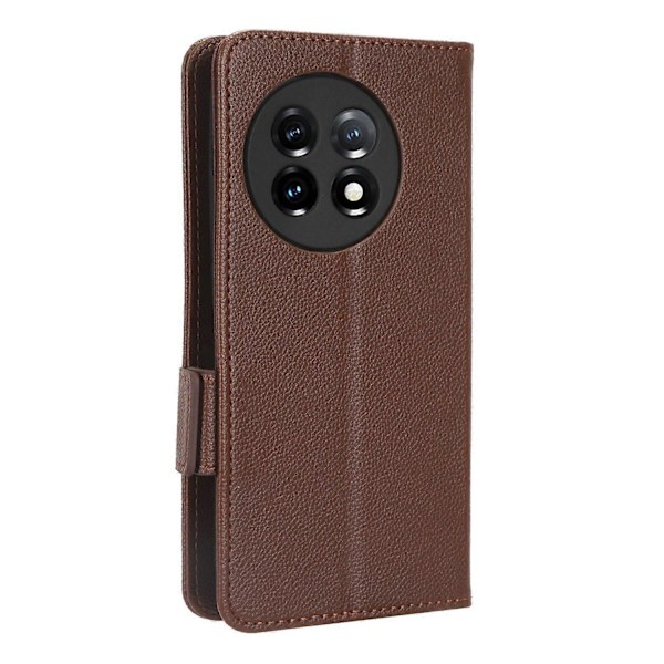 Anti-drop telefoncover til OnePlus 11 5G Wallet Stand PU læder beskyttende telefonetui Multicolor Style F