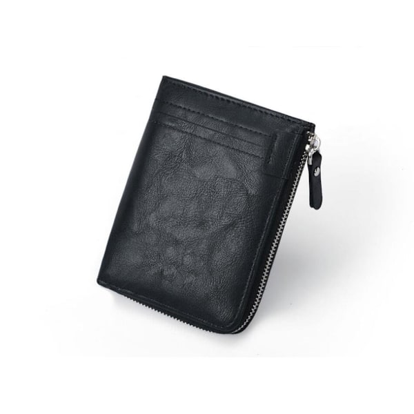 RFID-blokerende tegnebog \"Zip Wallet\" Sort Black one size