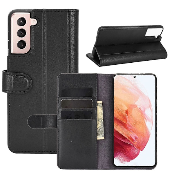Til Samsung Galaxy S21 4G/5G Split Læder Wallet Stand Telefon Cover Multicolor Style A