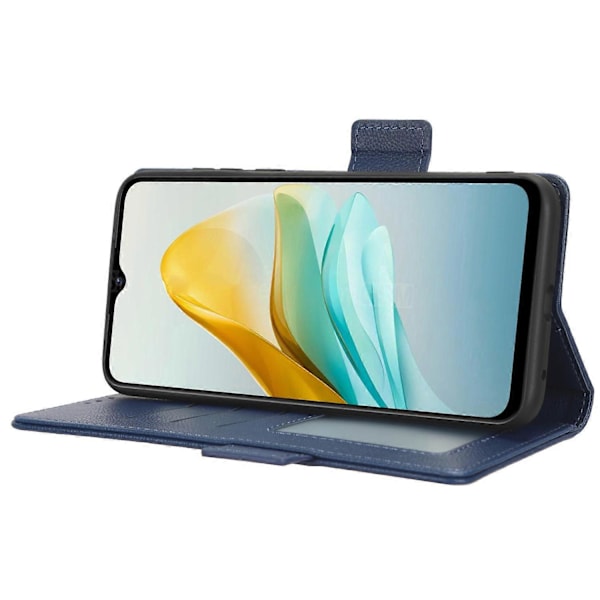 Til ZTE Blade A53/A53+ Magnetisk Lukning Telefon Etui Wallet Stand PU Læder Cover Multicolor Style E