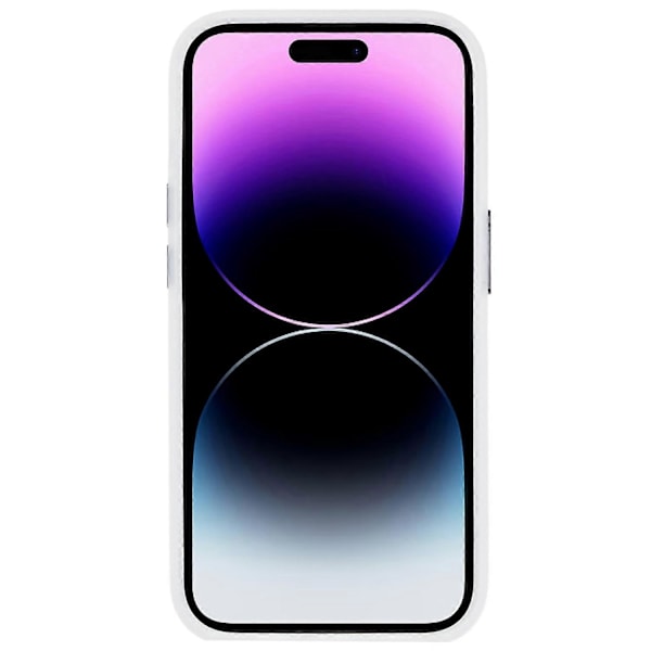 FULEXIN För iPhone 15 Pro PC+TPU Mobilskal Metall Linsskyddsram Anti-Repskydd Multicolor Style B