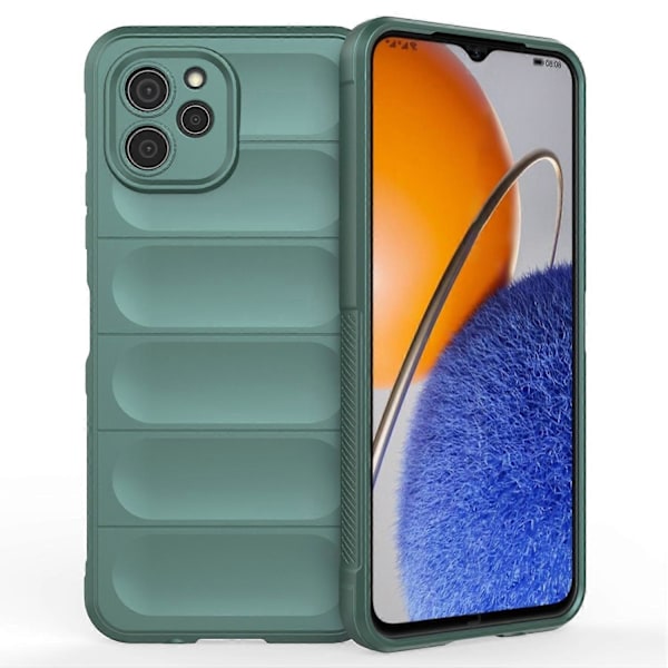 För Huawei nova Y61 4G Stöttåligt Bakstycke Flexibelt TPU Anti-repskydd Multicolor Style C