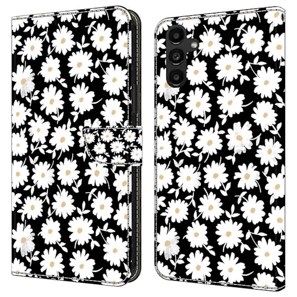 Til Samsung Galaxy A14 5G/A14 4G Etui Anti-Drop Wallet Telefon Etui med Støttefod Multicolor Style G