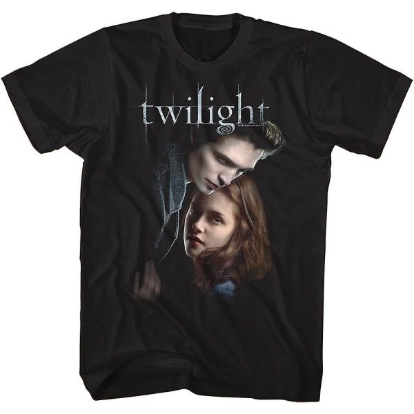 Twilight T-shirt Ed And Bella Vuxen Kortärmade T-shirts Twilight Movies Grafiska T-shirts Black S