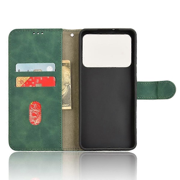 Xiaomi Redmi K70 Ultra nahkakotelo, ihon tuntuinen, pudotussuoja, lompakkokansi Multicolor Style C