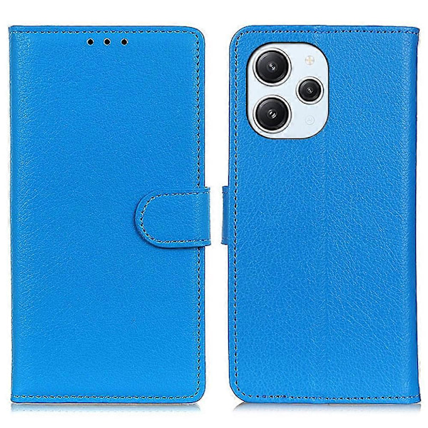 Plånboksfodral med Ställ för Xiaomi Redmi 12 4G Klassiskt Stöttåligt Mobilskal i PU-Läder Multicolor Style D