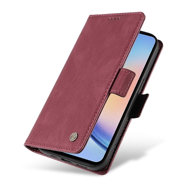 YIKATU YK-005 Samsung Galaxy A34 5G -puhelimelle, ihonmyötäinen suojakotelo, jalustallinen PU-nahkalompakko Multicolor Style F