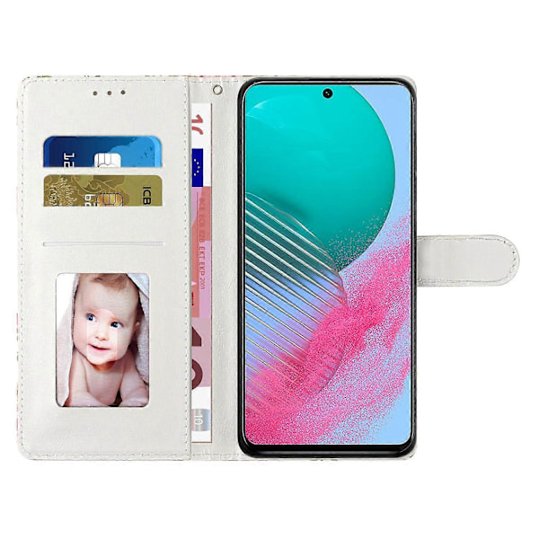 Til Samsung Galaxy A05s 4G Wallet Case PU Læder Mønster Print Telefon Cover Multicolor Style A