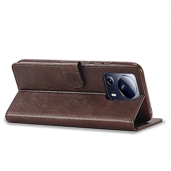 LC.IMEEKE Til Xiaomi 13 Lite/Civi 2 5G Stand PU Læder Telefon Cover Wallet Kalve Tekstur Telefon Cover Multicolor Style E