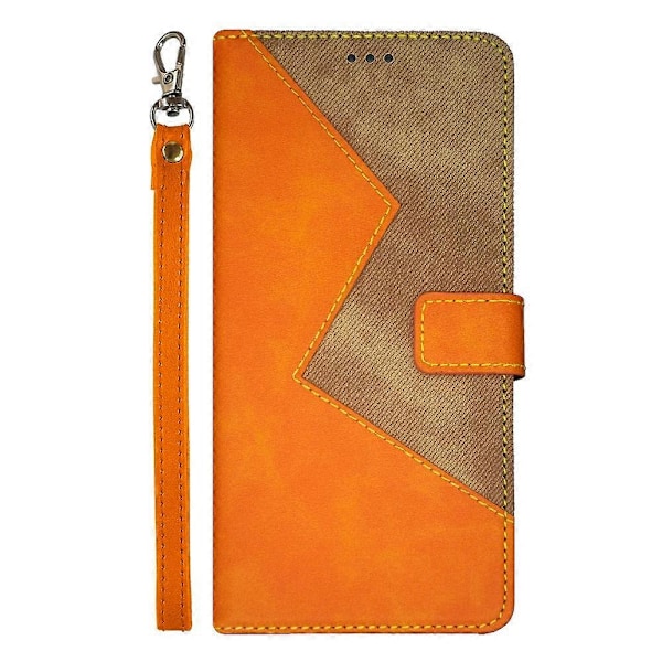 IDEWEI Etui til Xiaomi 14 Ultra med Kortlommer Farvesplejsning Telefon Lædercover Multicolor Style G
