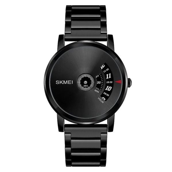 Skmei 1260 30m Vattentät Quartz Watch Jet Black