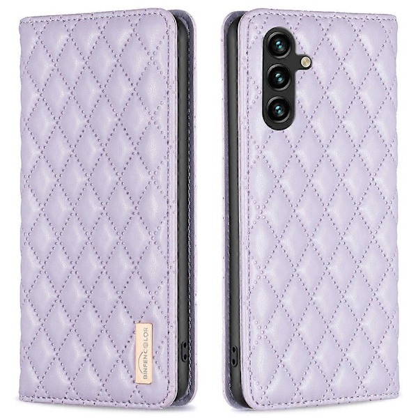 BINFEN COLOR BF Style-16 Samsung Galaxy A05s 4G -kotelolle Nahkainen puhelinjalustakotelo Multicolor Style E
