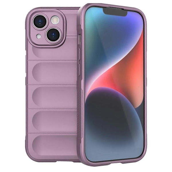 Mjukt TPU-mobilskal för iPhone 15, Stöttåligt och robust baksideskydd Multicolor Style F