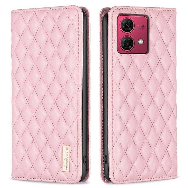 BINFEN COLOR BF Style-16 Motorola Moto G84 5G -kotelo korttipidikkeellä, nahkainen puhelinkotelo Multicolor Style C