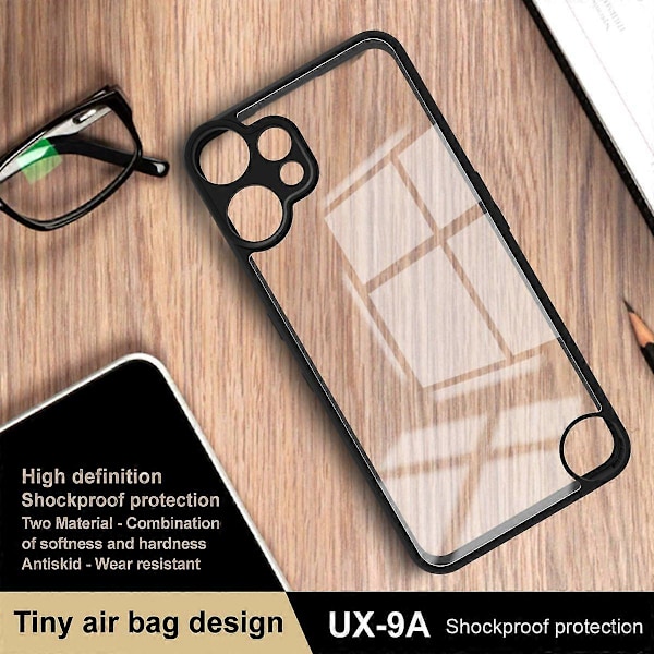 IMAK UX-9A -sarja Nothing CMF Phone 2 Pro -puhelimelle Kirkas TPU PC -puhelinkotelo Vahvistetut kulmat