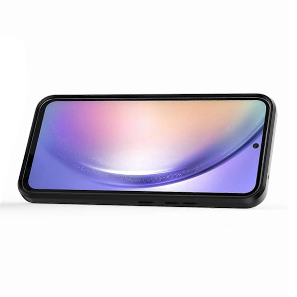 Bagside Cover til Samsung Galaxy A54 5G PC+TPU Telefon Cover Skydelins Beskyttelse med Støttefod Multicolor Style B