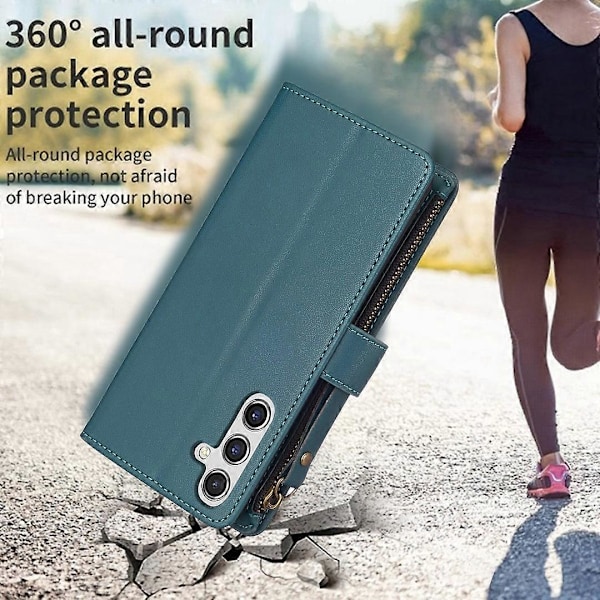 BF Style-19 Lommebokdeksel til Samsung Galaxy A15 4G PU Lær Stativ Multicolor Style E