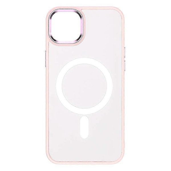 TOTU AA-196 iPhone 14 -kotelo, yhteensopiva MagSafe-latauksen kanssa, ihoa myötäilevä TPU+PC-puhelinkuori Multicolor Style E
