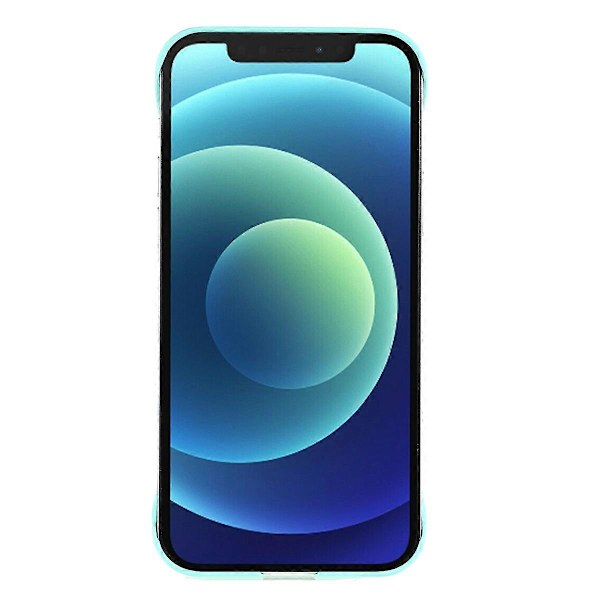 Til iPhone 12 mini 5,4 tommer Ramløs Halv Cover Beskyttende Hud-berørings Hard PC Mobiltelefon Cover Multicolor Style I