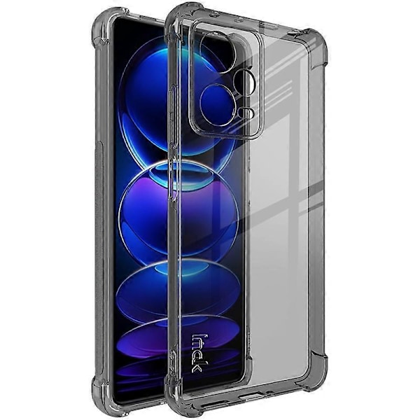 IMAK Xiaomi Redmi Note 12 Pro 5G Neljän Kulman Turvatyyny Iskunkestävä Puhelinkotelo Pehmeä TPU-suojus Multicolor Style B