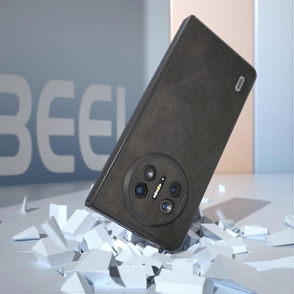 Til Huawei Mate X5 Etui PU Læder+PC Ko Læder Tekstur Beskyttelsescover Multicolor Style B