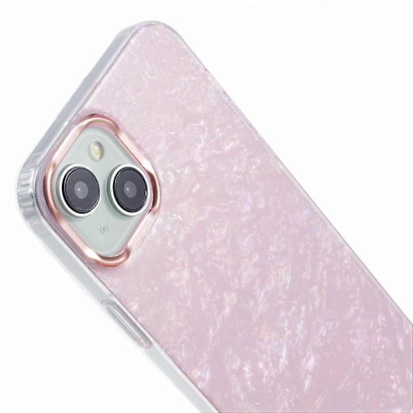 iPhone 15 TPU+PC Naarmuuntumaton Puhelinkuori IMD-kuvioitu Takasuojakotelo Multicolor Style B