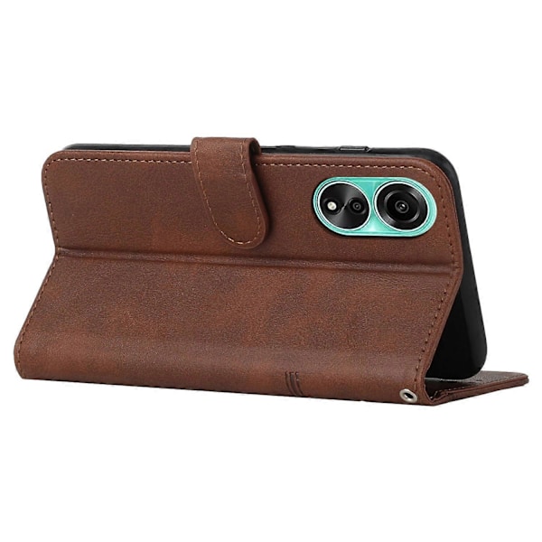 Til Oppo A58 4G Etui Stødsikkert Wallet PU Læder Stativ Magnetisk Telefon Cover Multicolor Style B