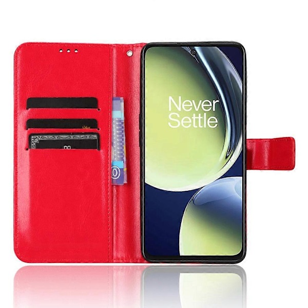 OnePlus Nord CE 3 Lite 5G/Nord N30 5G Puhelimen Nahkakotelo Lompakko Jalusta Puhelimen Suojus Multicolor Style B