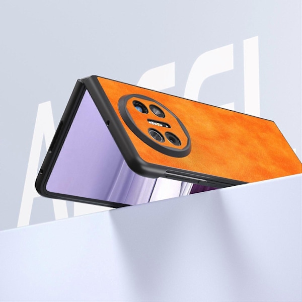 Skal för Huawei Mate X5 Lädertextur PU-läder + PC-telefonfodral Multicolor Style C