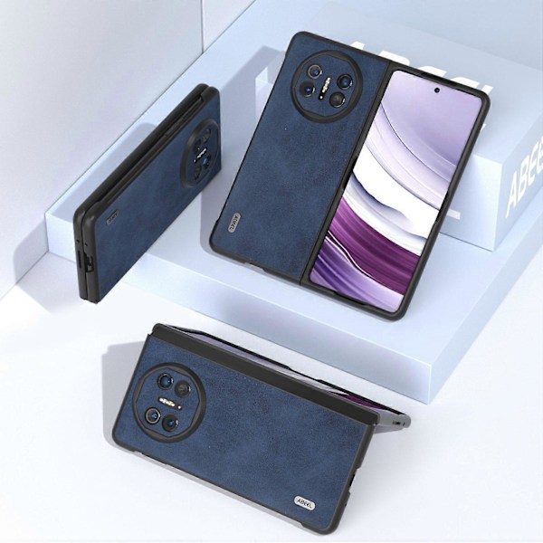 Skal för Huawei Mate X5 PU Läder+PC Nötskinn Textur Skyddande Fodral Multicolor Style C