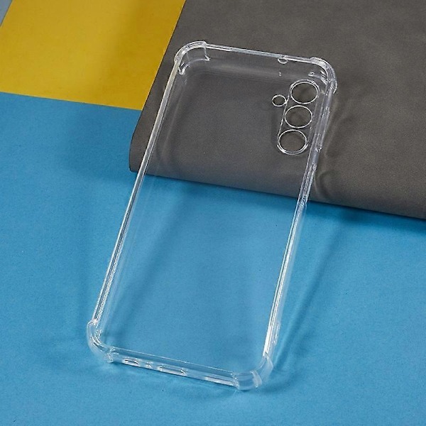 Transparent TPU-mobilskal med hörnskydd för Samsung Galaxy A14 4G/5G